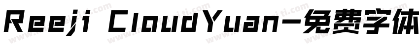 Reeji CloudYuan字体转换